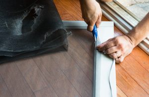 Screen door repair